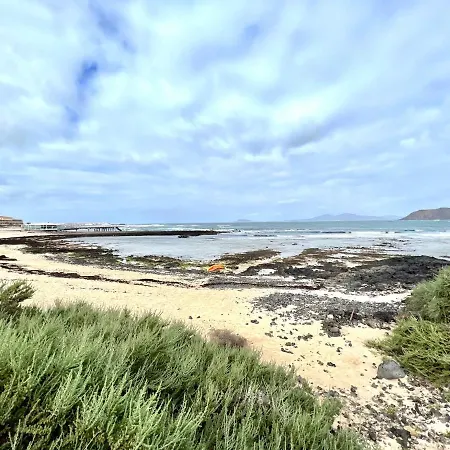 Con Piscina Privada En La Playa En Villa Corralejo